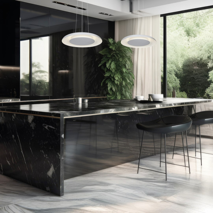 Pendul Milagro Piattino LED 30W 1900 lm 3000K/4000K/6000K 230V White Metal & Acril IP20 [3]