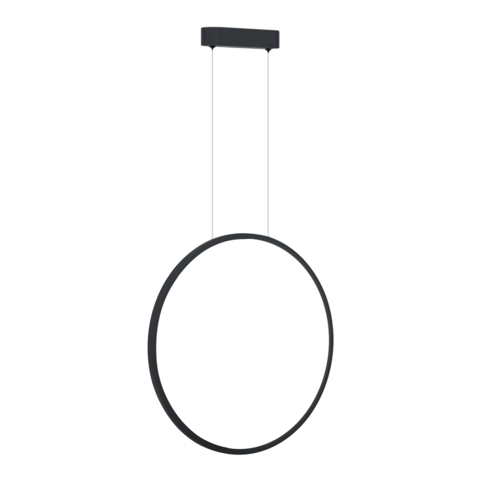 Pendul Milagro Saturno LED 28W 1500lm 4000K 230V Black Aluminiu & Plastic IP44 [6]