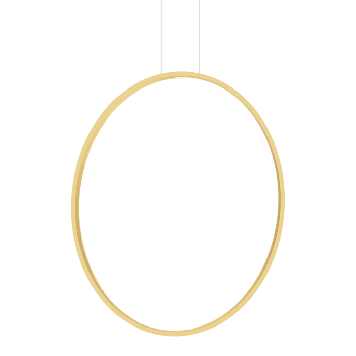Pendul Milagro Saturno LED 46W 2500lm 4000K 230V Gold Aluminiu & Plastic IP44 [2]