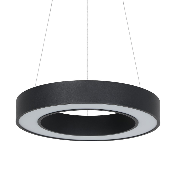 Pendul Milagro Union  40W "3000K:1760lm 
4000K:1956lm
6000K:1863lm" variabilă 3000K / 4000K / 6000K 230V/50Hz Black Metal & Plastic IP20 [7]