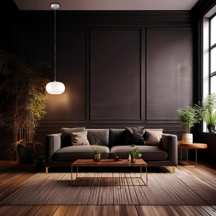 Pendul Milagro Vaso LED 4W 388lm 3000K 230V White Metal & Sticla IP20 [3]