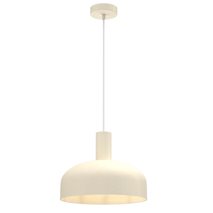 Pendul Milagro Visby  1xE27 60W   230V/50Hz Beige Metal IP20 [7]