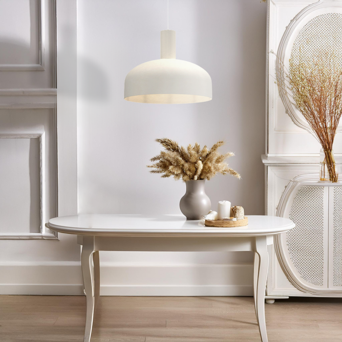 Pendul Milagro Visby  1xE27 60W   230V/50Hz Beige Metal IP20 [4]