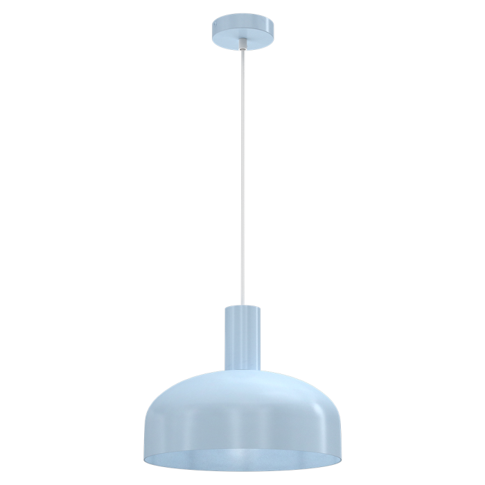 Pendul Milagro Visby  1xE27 60W   230V/50Hz Blue Metal IP20 [6]