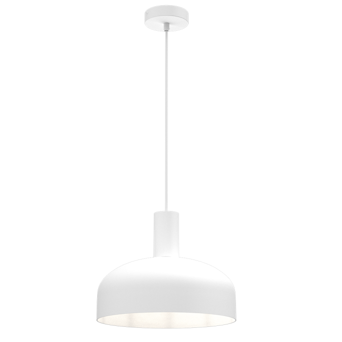 Pendul Milagro Visby  1xE27 60W   230V/50Hz White Metal IP20 [6]