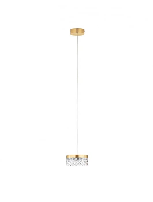 Pendul Nova Luce BION 9186941 LED 6W 3000K 470lm Brass Gold & Acrylic  IP20 [2]