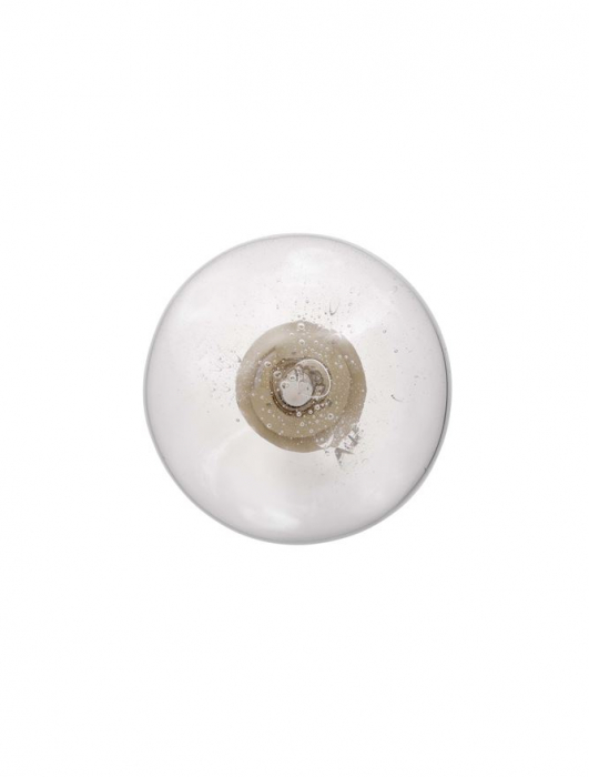 Aplica Nova Luce KING 9006034 Antique Brass, Gold Metal & Blown Clear Glass G9 1x5W IP20 [4]