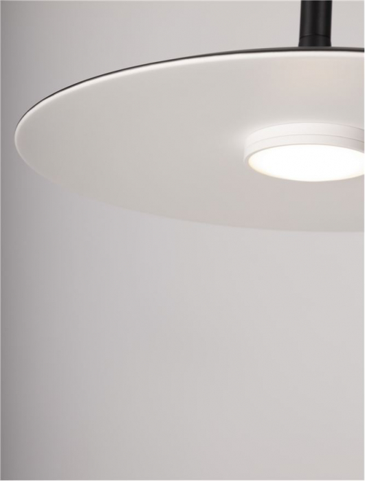 Pendul Nova Luce LUSU 9501213 LED 16W 3000K 1100lm Matt Black Steel & Resin Acrylic   IP20 [4]