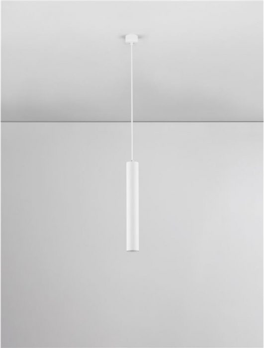 Pendul Nova Luce SEAW AVE 9011336 GU10 1x10W    Sandy White Aluminium   IP20 [3]