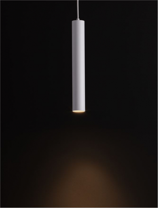 Pendul Nova Luce SEAW AVE 9011336 GU10 1x10W    Sandy White Aluminium   IP20 [7]