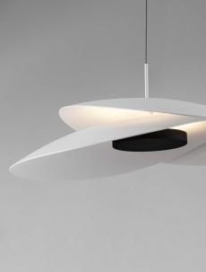 Lustra Nova Luce OLEA 9580697 Triac Dimmable Sandy White Aluminium LED 22W 625lm 3000K IP20 [5]