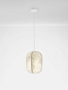 Pendul Nova Luce PIERIDA 9620164 Sandy White Mulberry Silk E27 1x12W IP20 [3]