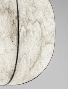 Pendul Nova Luce PIERIDA 9620165 Sandy White Mulberry Silk E27 1x12W IP20 [4]