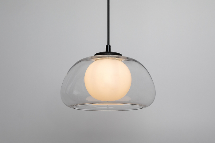 Pendul Rabalux Elowen G9 1x MAX 5W  metal sticlă negru IP20 [5]