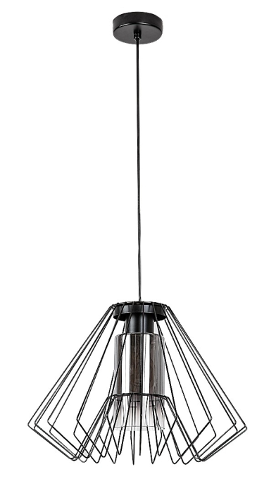 Pendul Rabalux Emerencia E27 E27 1x MAX 40W metal black stil industrial, IP20 72372 [2]
