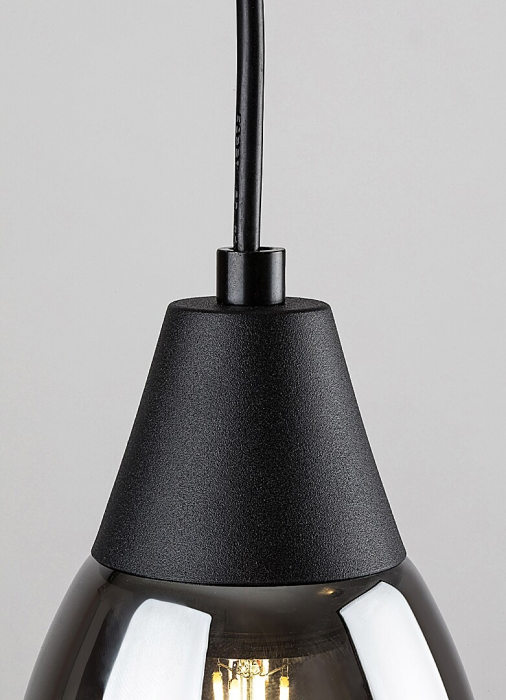 Pendul Rabalux Ilmari E27 E27 1x MAX 15W metal black stil modern, IP20 72181 [3]