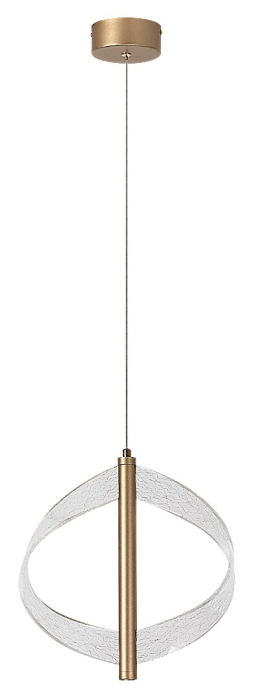 Pendul Rabalux Olyssia LED 8W 340lm 3000K metal gold stil decor, IP20 72464 [2]