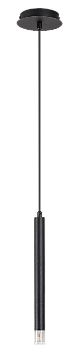 Pendul Rabalux Ramira G9 1x MAX 5W  metal acril negru IP20 [2]