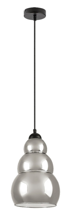 Pendul Rabalux Salvatore E27 E27 1x MAX 40W metal black stil modern, IP20 72211 [2]