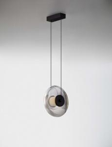 Pendul Nova Luce SKIA 9416944 Triac Dimmable Sandy Black Metal & Smoky Gray Glass LED 8W 221lm 3000K IP20 [3]