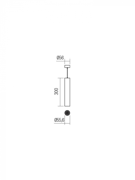 Pendul Smarter AXIS 01-2151 Alb mat GU10 1x35W   IP20 [2]