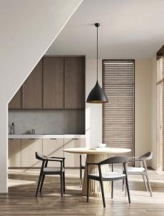 Pendul SYNTOPIA Nova Luce 9695295 3xE27 IP20 Sandy Black [2]