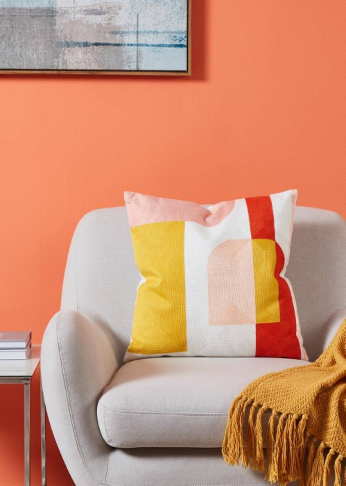 Pernă EGLO BERHALA 420288 Yellow Orange Red White36%Cotton/65%Poliester 450x450x110  [2]