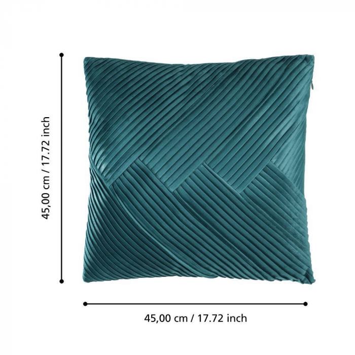 Pernă EGLO SHOURA 420262 Petrol Green Poliester 450x450x110  [5]