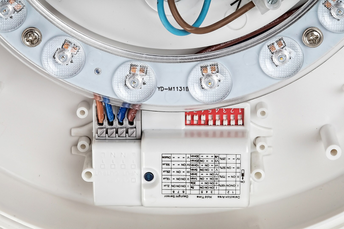 Plafoniera baie cu senzor Rabalux Larcia LED 19W 1070lm 4000K plastic white stil modern, IP44 75012 [6]