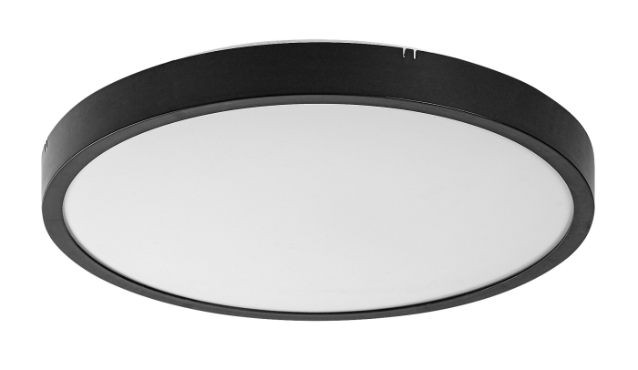 Plafoniera baie Rabalux Alenzo LED 18W 1200lm 3000, 4000, 6000 plastic black stil tehnic 230V, 50Hz IP44 71436 [2]