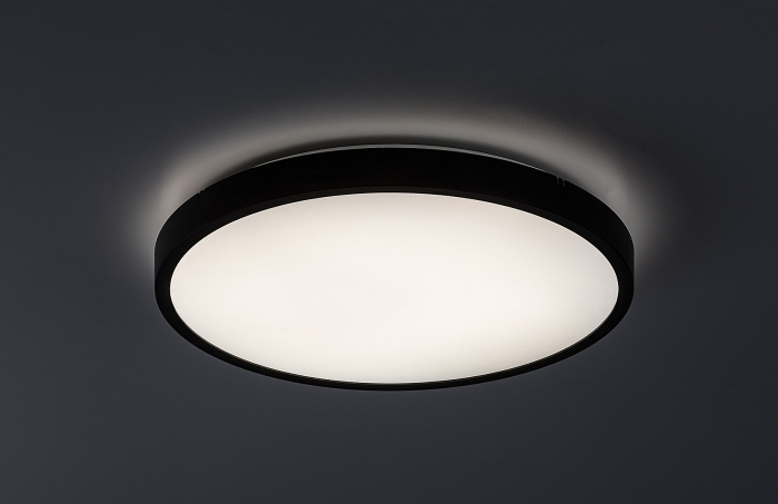 Plafoniera baie Rabalux Alenzo LED 24W 1500lm 3000, 4000, 6000 plastic black stil tehnic 230V, 50Hz IP44 71437 [4]