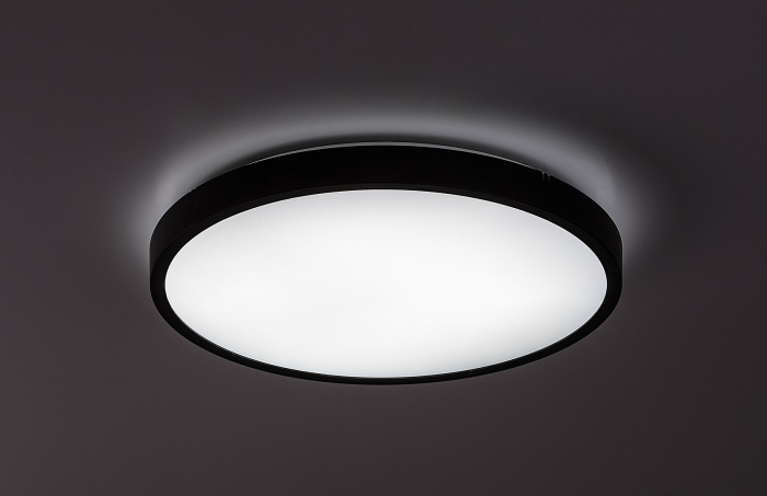 Plafoniera baie Rabalux Alenzo LED 24W 1500lm 3000, 4000, 6000 plastic black stil tehnic 230V, 50Hz IP44 71437 [3]