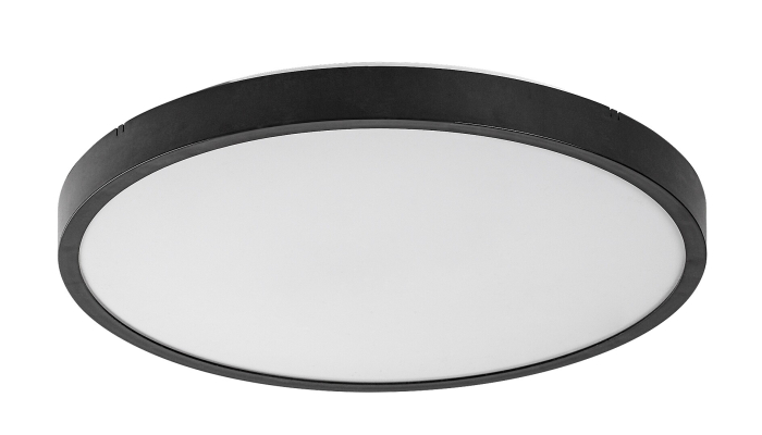 Plafoniera baie Rabalux Alenzo LED 24W 1500lm 3000, 4000, 6000 plastic black stil tehnic 230V, 50Hz IP44 71437 [2]