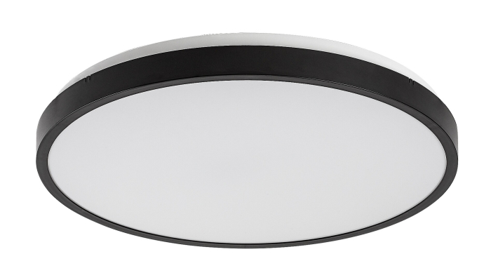 Plafoniera baie Rabalux Alenzo LED 36W 2390lm 3000K-6000 plastic black stil tehnic, IP44 71440 [2]