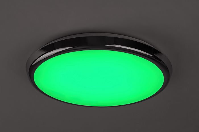 Plafoniera baie Rabalux Balthasar LED 18W 1600lm 3000-6500 metal chrome stil modern 230V, 50Hz IP44 3464 [2]