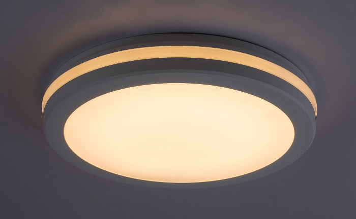 Plafoniera baie Rabalux Indre LED 28W 2600lm 3000K, 4000K, 6500K plastic white stil modern, IP54 77036 [6]