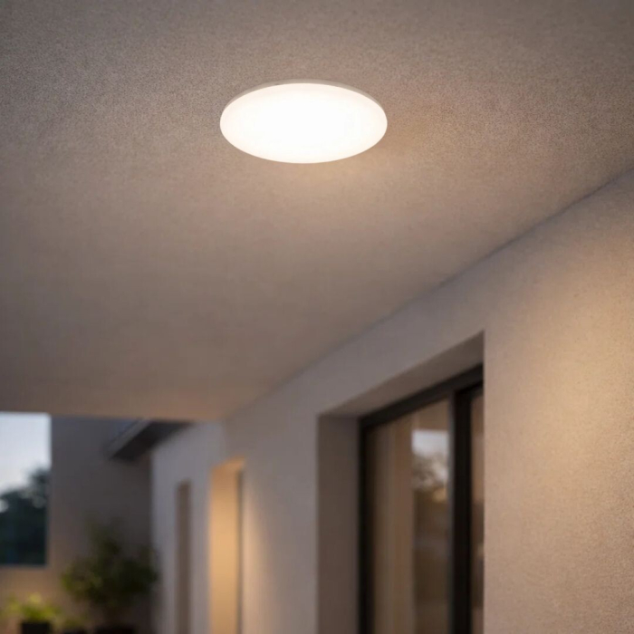 Plafoniera baie Rabalux Lucas2 LED 12W 1050lm 4000K metal white stil tehnic, IP44 71504 [7]