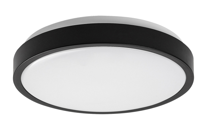 Plafoniera baie Rabalux Samira LED 18W 1380lm 4000K plastic plastic negru alb IP44 [2]