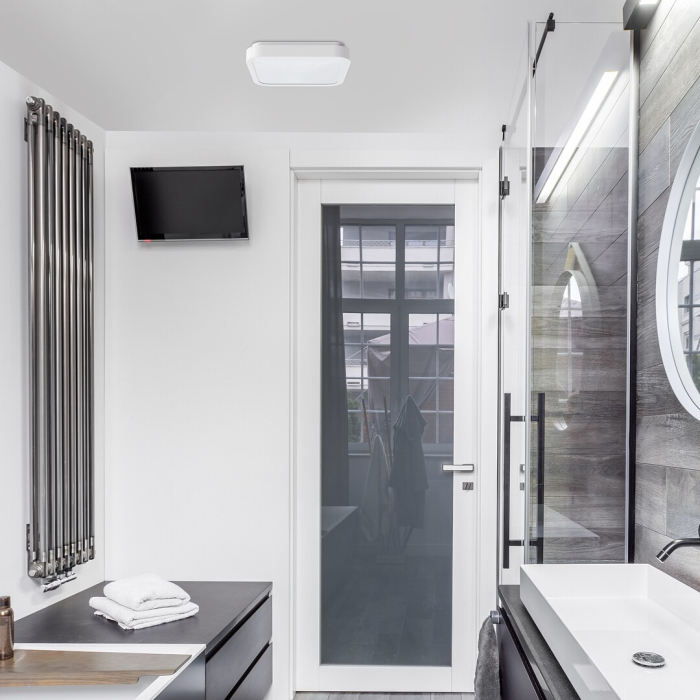 Plafoniera baie Rabalux Samira LED 18W 1430lm 4000K plastic plastic alb alb IP44 [5]