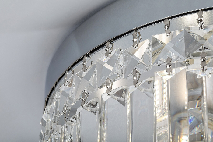 Plafoniera baie Rabalux Sybil G9 6x MAX 28W  metal sticlă crom IP44 [3]