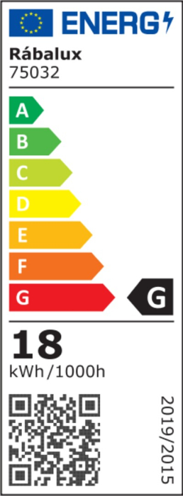 Plafoniera baie Rabalux Zoya LED 18W 1390lm 4000K metal sticlă crom alb IP44 [7]