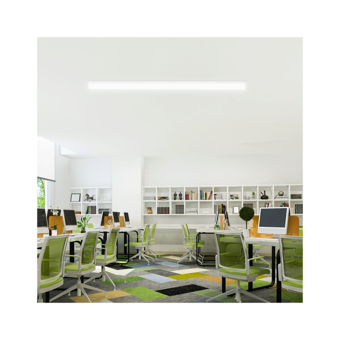 Plafonieră/Corp Linear LED 18W 2160lm IP40 Alb 590x60 mm – 3-în-1 Temperatură Reglabilă [2]