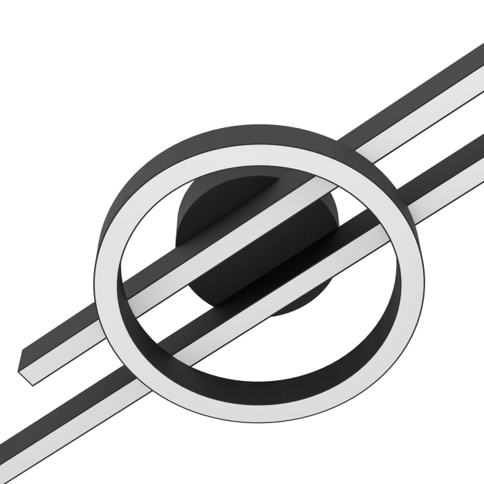 Plafoniera EGLO Amandolo 900953 LED 23,5W 2700-6500K 2850lm 220-240V,50/60Hz L 775mm x l 200mm x H 75mm aluminiu/otel negru plastic alb IP20 [3]