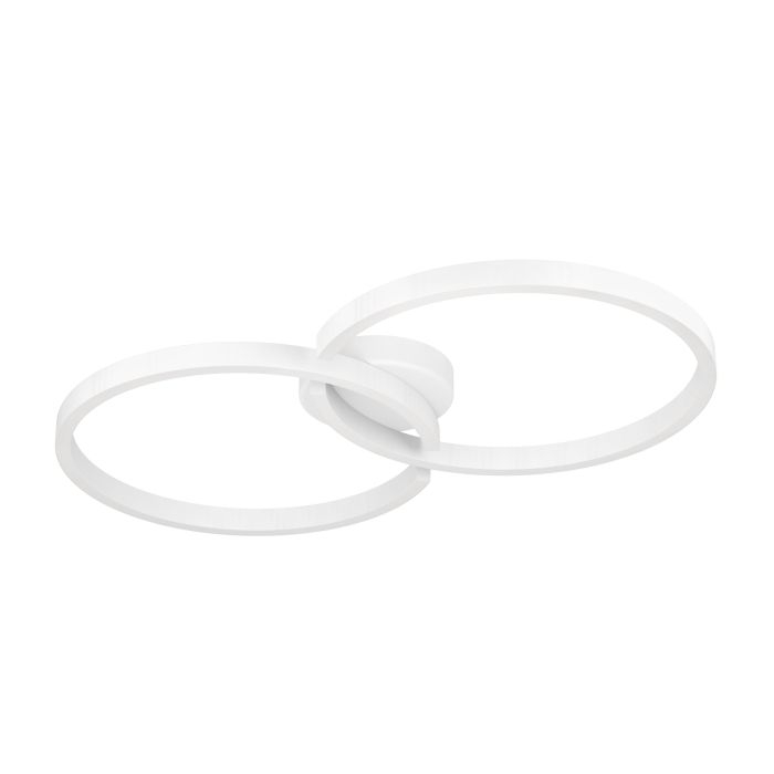 Plafoniera EGLO Amandolo 900954 LED 19,5W 2700-6500K 2400lm 220-240V,50/60Hz L 675mm x l 380mm x H 65mm aluminiu/otel alb plastic alb IP20 [1]