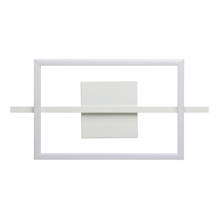 Plafoniera EGLO Amandolo 901116 LED 17W 2700-6500K 1900lm 220-240V,50/60Hz L 400mm x l 200mm x H 65mm aluminiu/otel alb plastic alb IP20 [7]