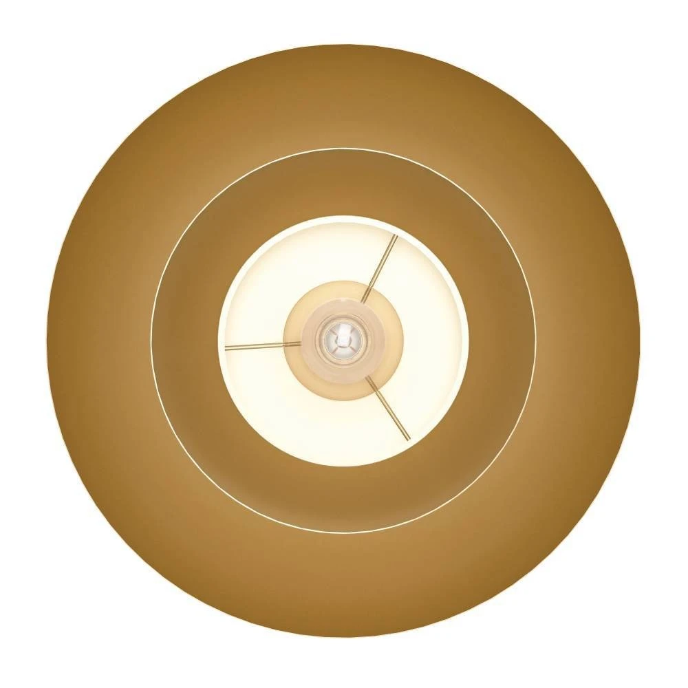 Plafoniera EGLO Cenciara 900848 E27 1X40W 220-240V,50/60Hz H 180mm x Ø400mm otel negru otel alama periata/gold IP20 [4]