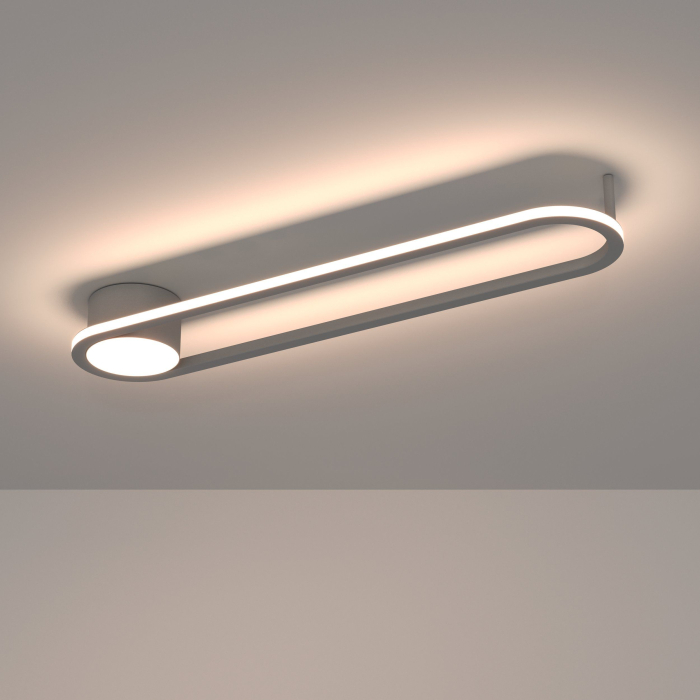 Plafoniera EGLO Collecorvino 902152 LED 24W 2700K, 4000K, 6500K 2400lm 220-240V,50/60Hz L 500mm x l 125mm x H 60mm aluminiu/otel alb plastic alb IP20 [6]