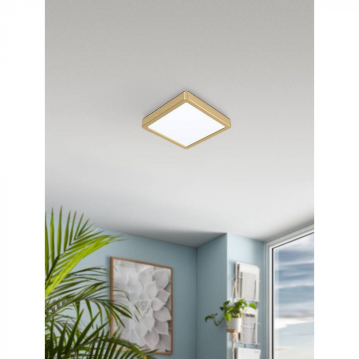 Plafoniera EGLO FUEVA 5 900183, LED 17W 2000lm 3000K, Alama periata, Alb [2]