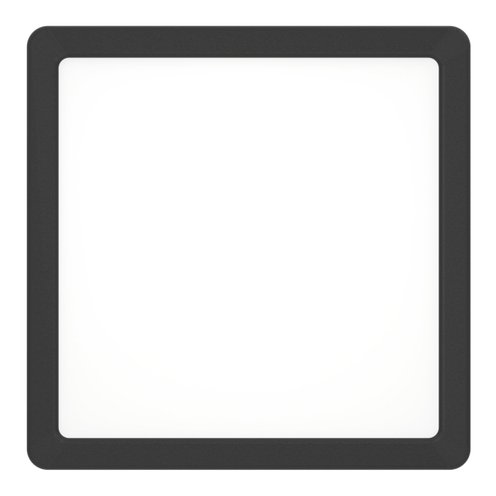 Plafoniera EGLO Fueva 6 901329 LED 10,5W 2700K, 4000K, 6500K 1700lm 220-240V,50/60Hz L 220mm x l 220mm x H 25mm plastic negru plastic alb IP44 [5]