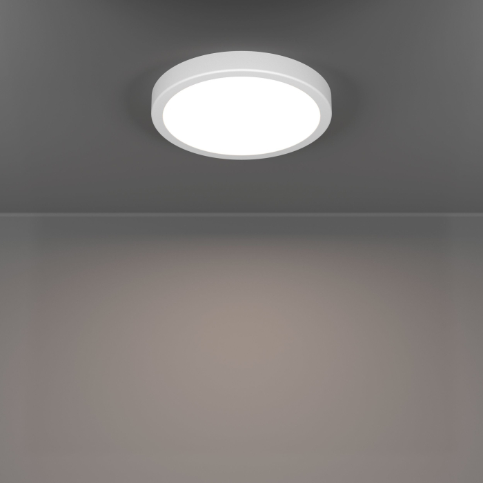 Plafoniera EGLO Fueva 6 901333 LED 11,5W 2700K, 4000K, 6500K 1550lm 220-240V,50/60Hz H 25mm x Ø211mm plastic alb plastic alb IP44 [5]
